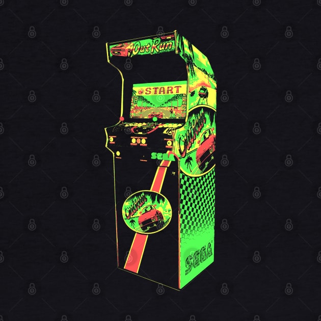 Out Run Retro Arcade Game 2.0 by C3D3sign